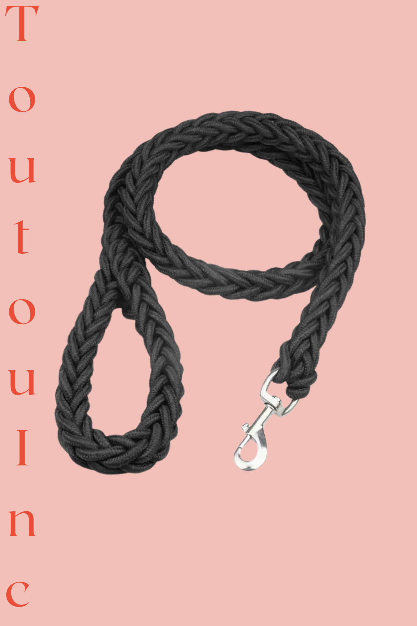 Toutou inc noir laisse