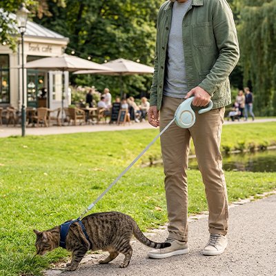 Laisse Confort et Sécurité pour Chat