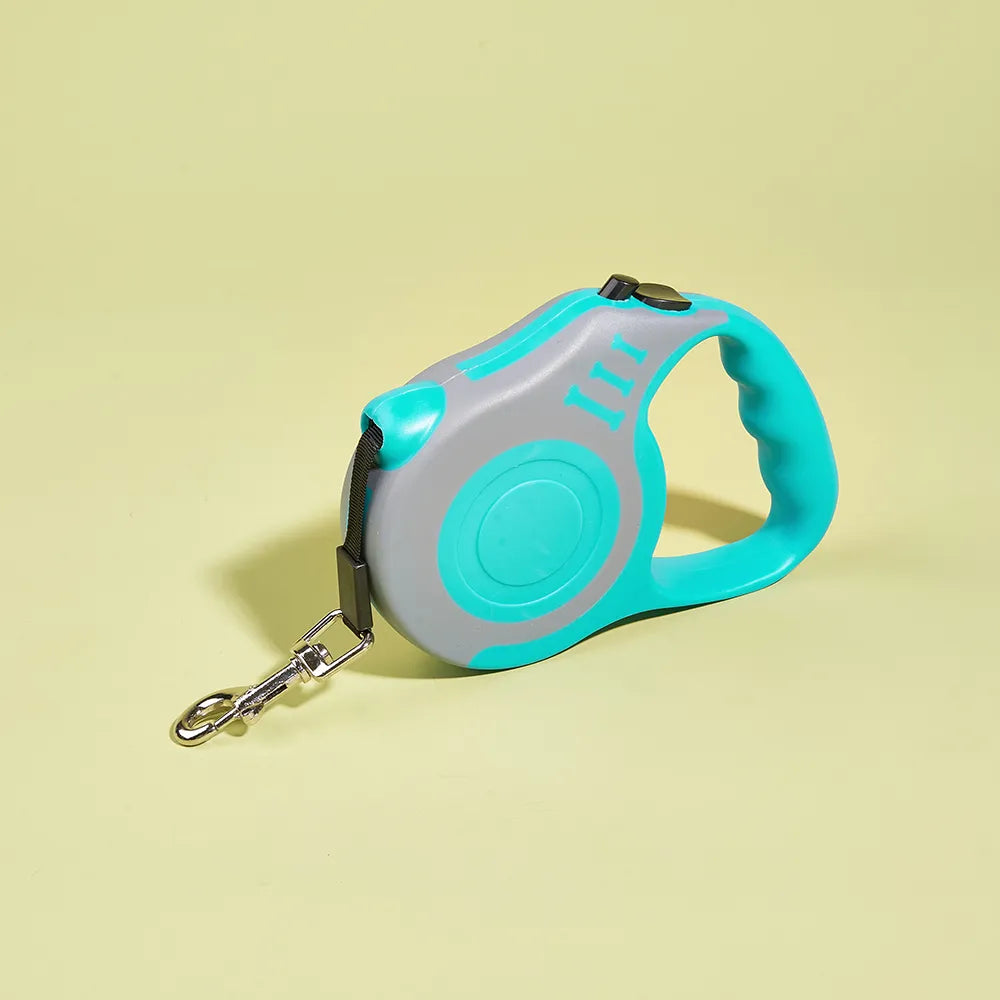 laisse pour chien bleu