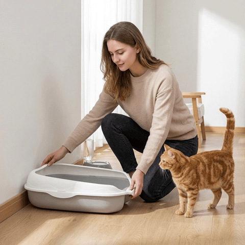 Bac à litière Chat | Sans Odeurs