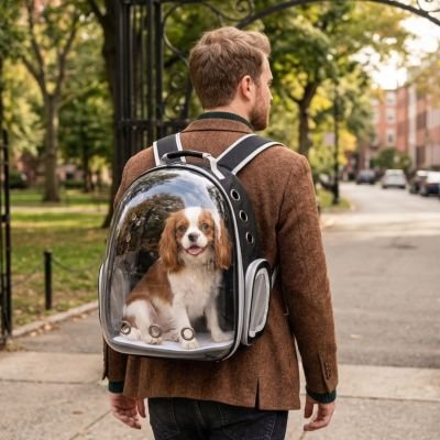 Confort et Sécurité Sac a dos chien