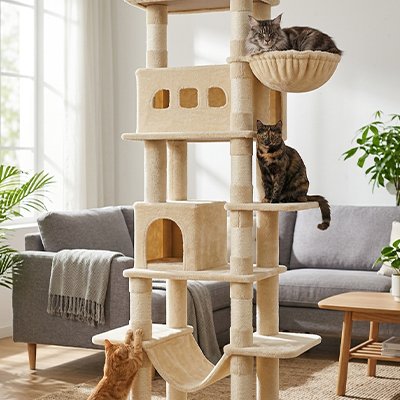 Design Robuste Arbre à Chat 