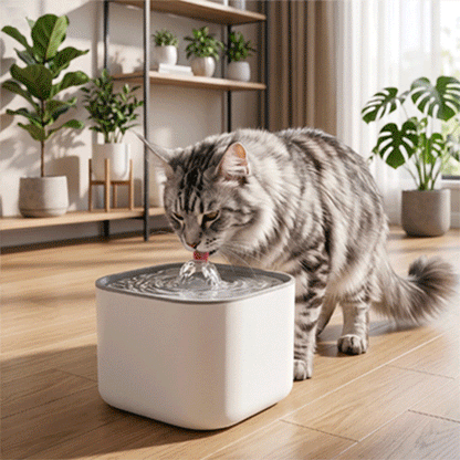 Fontaine a eau Chat | Silencieuse Filtrante
