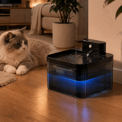 Fontaine a eau Chat | Filtration Continue