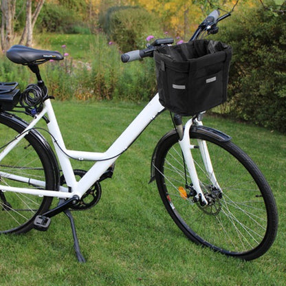 panier velo chien herbe