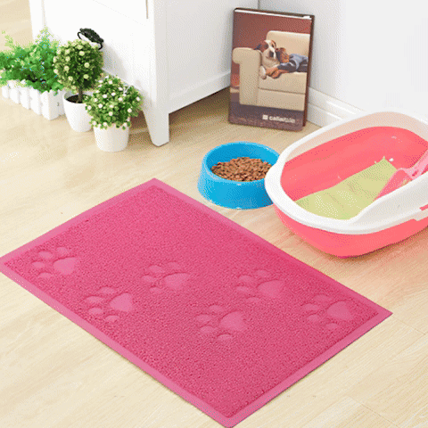 tapis chat litière