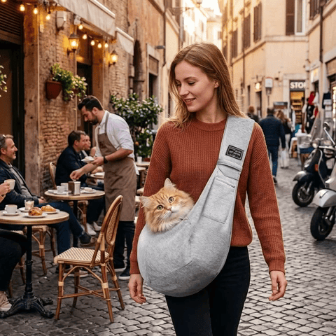 Sac de transport pour Chat | Confortable et Sécurisé