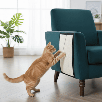 Tapis griffoir Chat | 2-en-1 Résistant