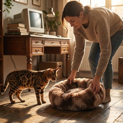 Ultra-Confortable Coussin pour Chat 