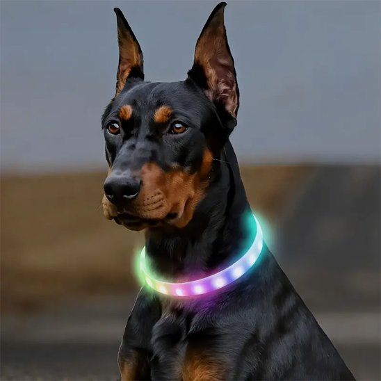 arc en ciel Collier pour chien Résistant et Confortable