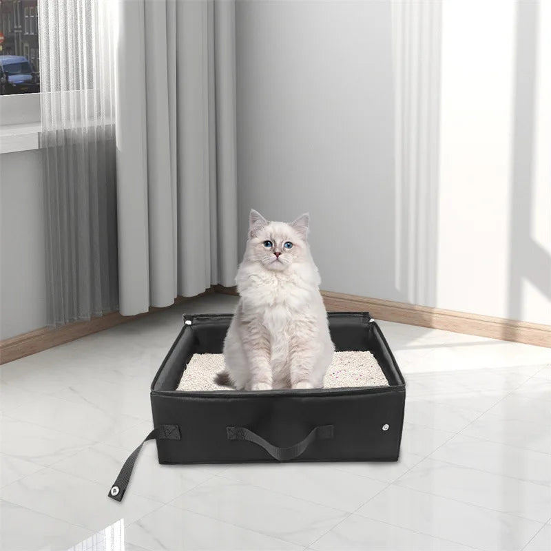 bac a litiere chat maison