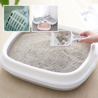 bac a litiere chat pelle