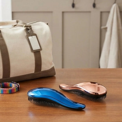 Brosse pour Chien bleu rose