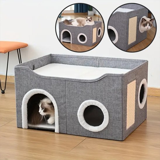 cachette niche pour chat