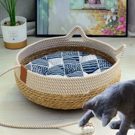 carreau panier bleu