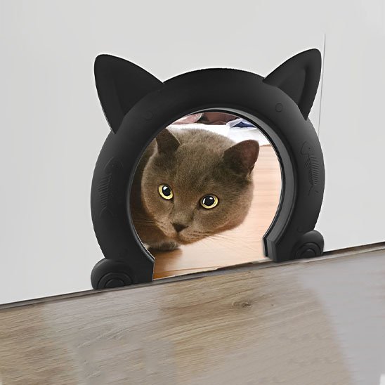 chatiere tete chat