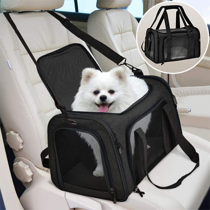 chien sac de transport voiture installer