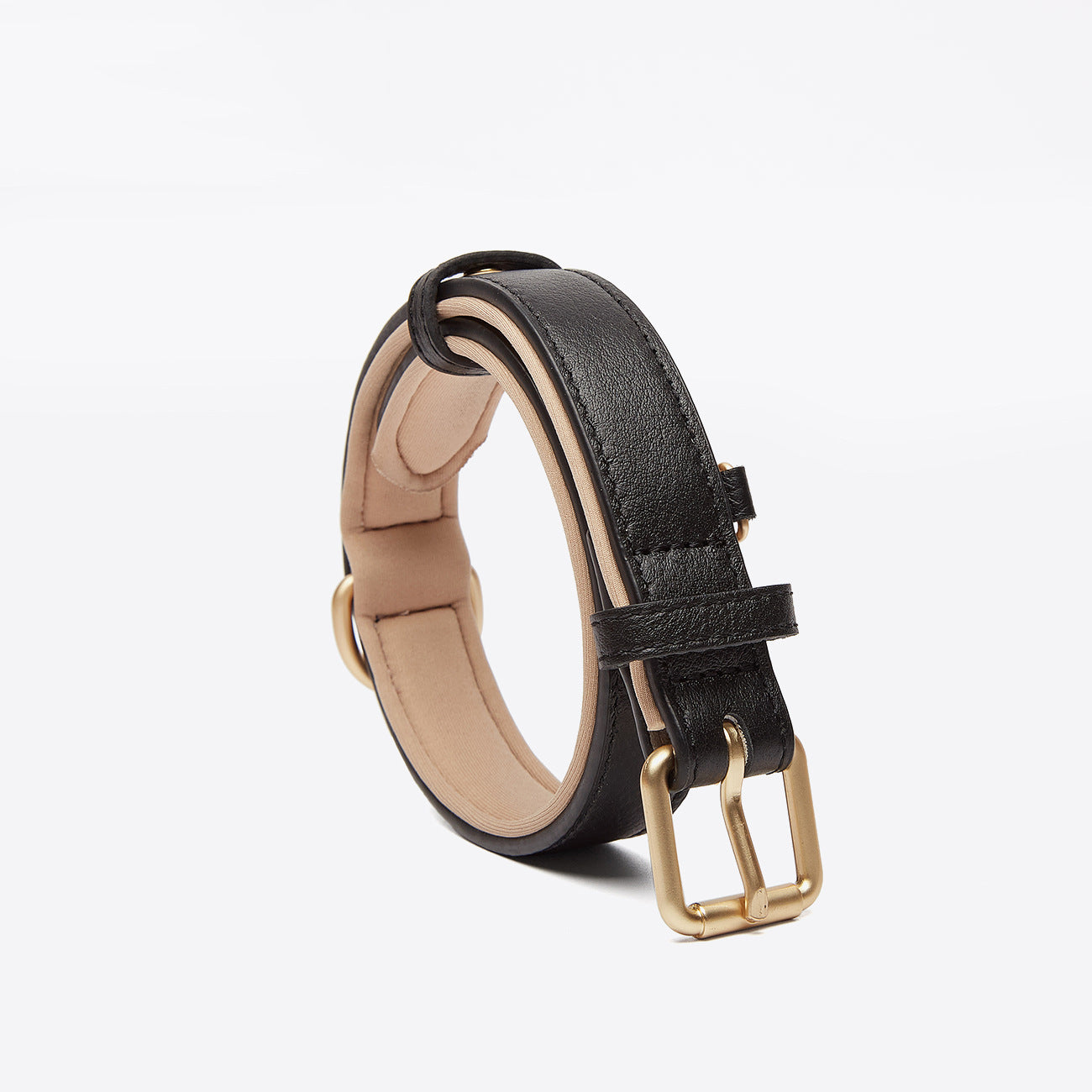 Collier chien noir Premium Confort