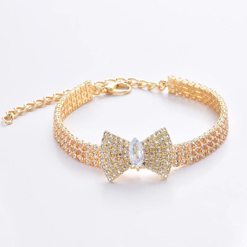 collier chien or