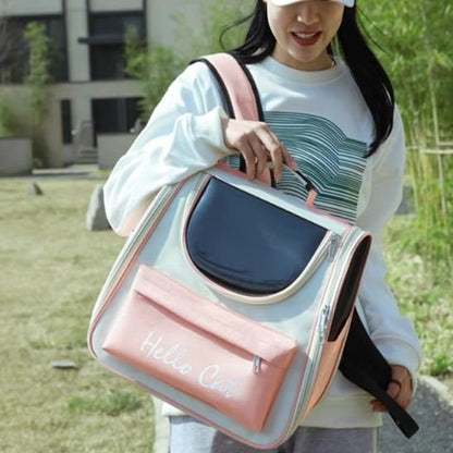 confort sac a dos chat