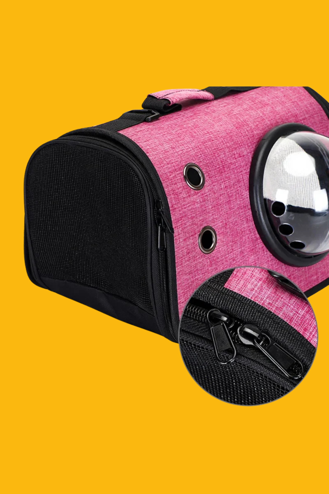 démonstration sac de transport pour chien 