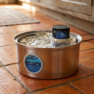 Fontaine a eau pour Chat metal