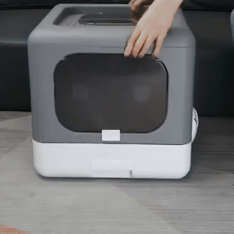 Bac litière chat | Premium Anti-Odeurs