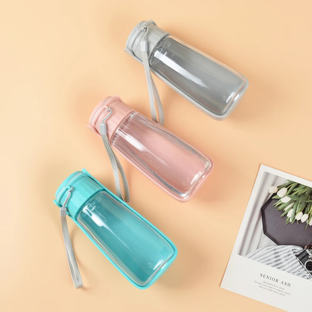 gourde pour chien bleu rose gris