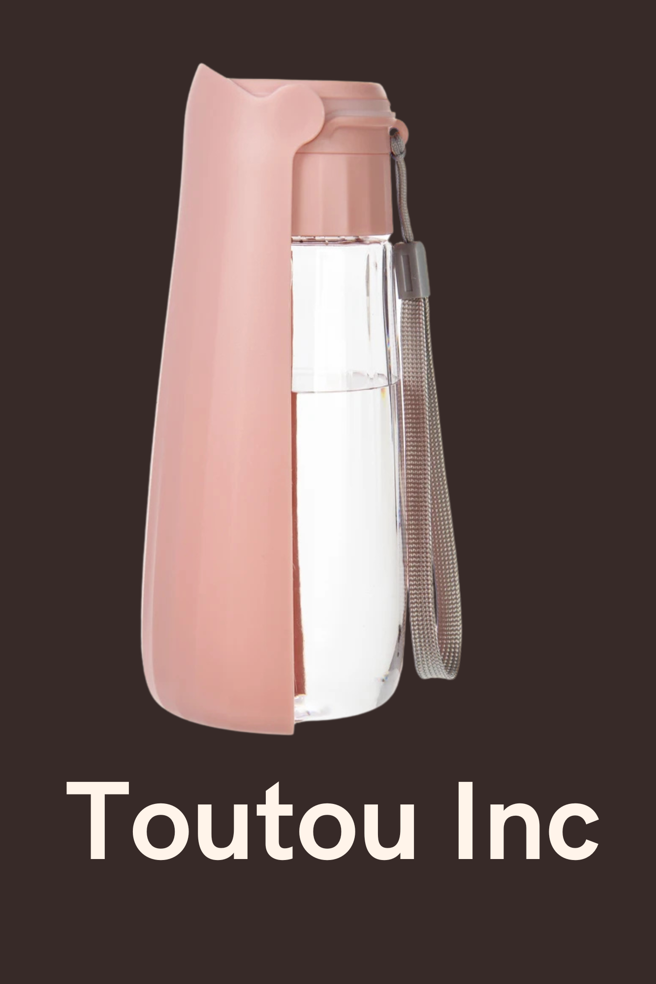 gourde pour chien rose
