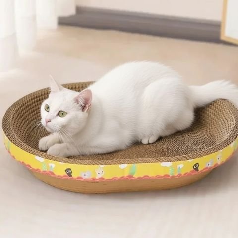 Griffoir en carton pour chat