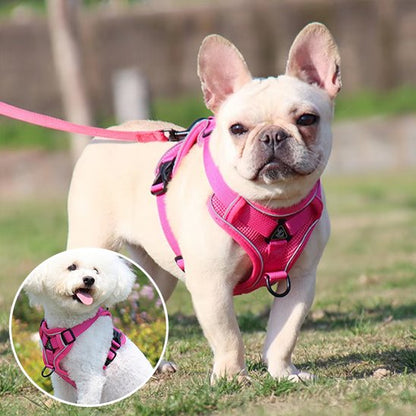 Harnais pour chien rose rose Confort Sécurisé