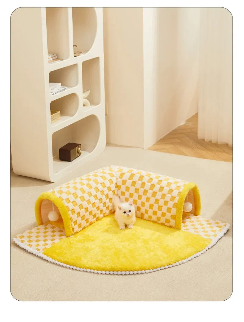jaune tunnel chat