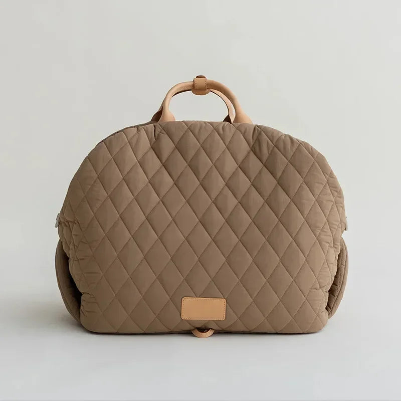 khaki chien sac de transport