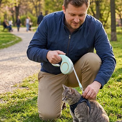 Laisse pour Chat Confort et Sécurité