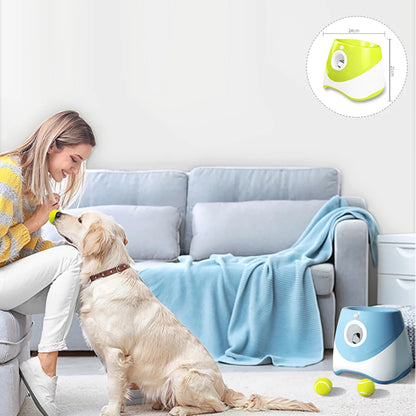 lanceur de balle chien maitre