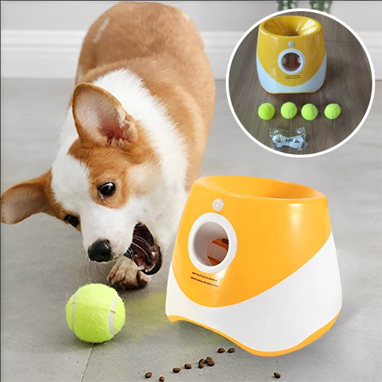 Lanceur de balle pour chien auto play