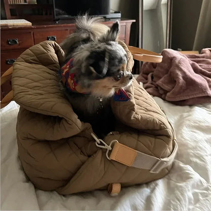 lit sac de transport chien
