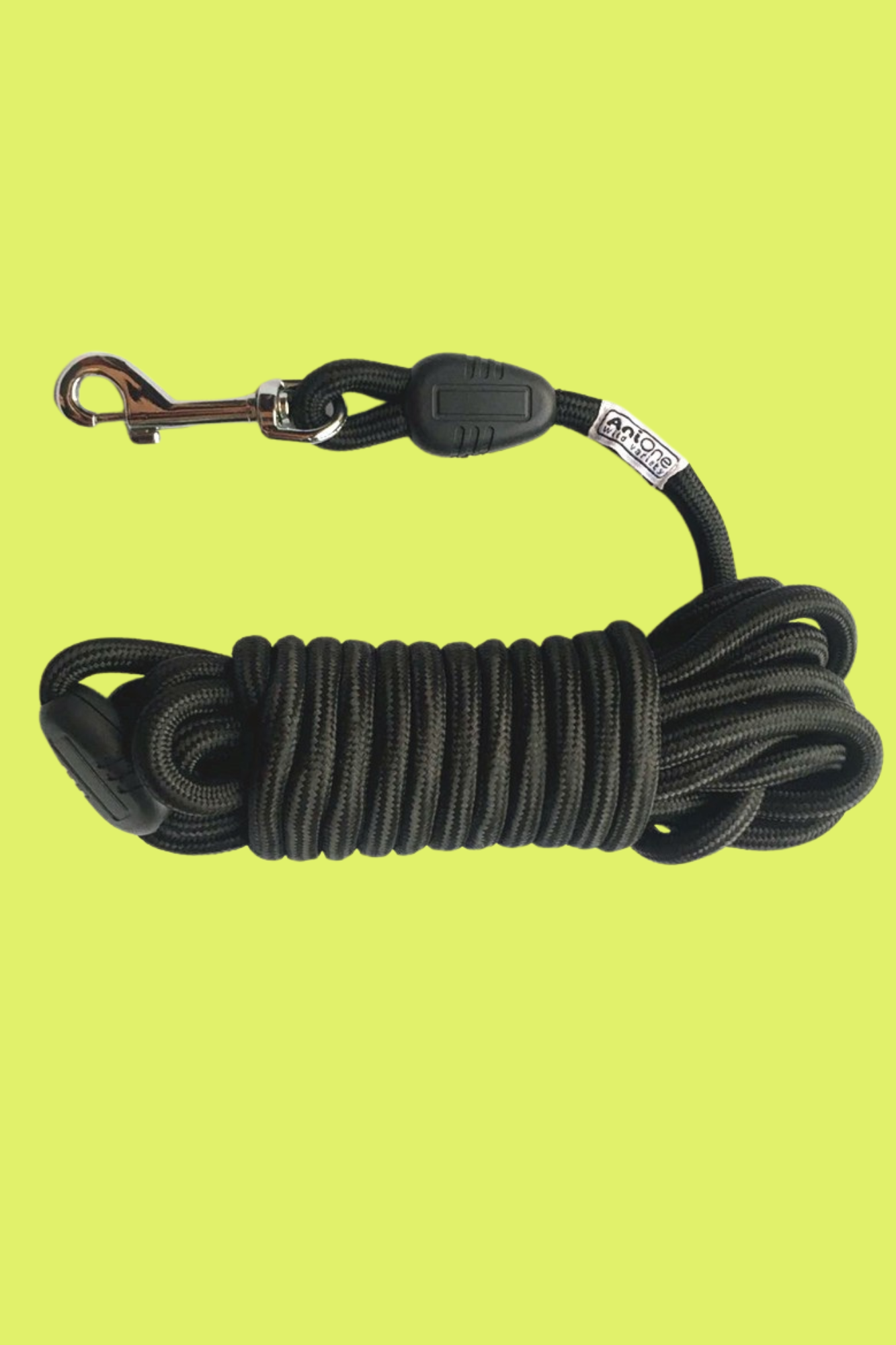 longe chien noir