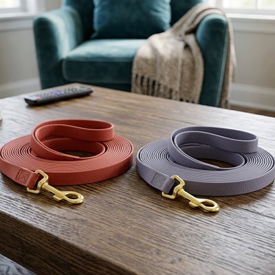 Longe pour Chien grenat mauve