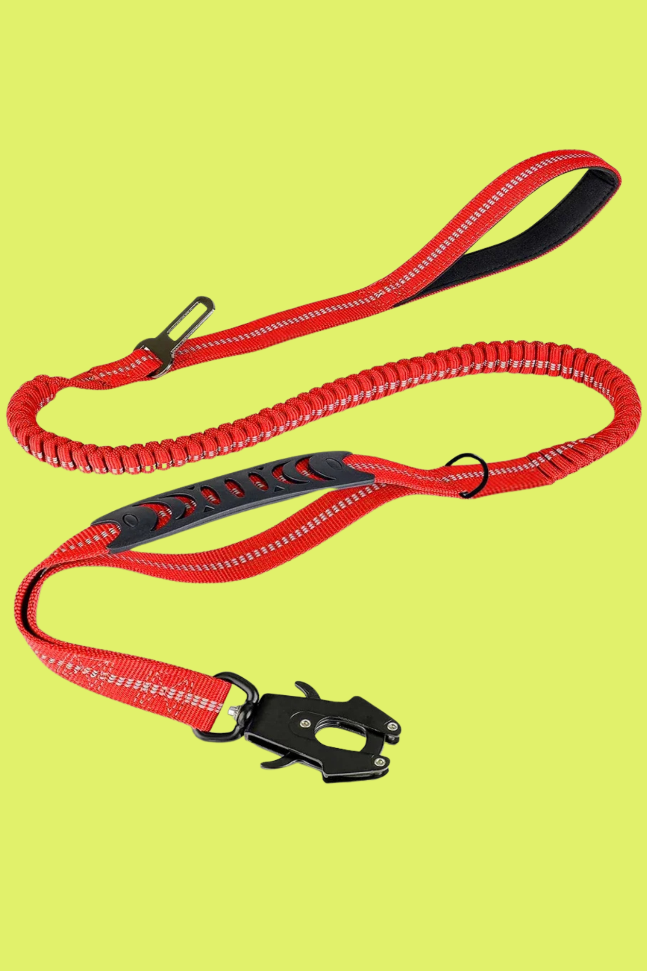 longe pour chien rouge