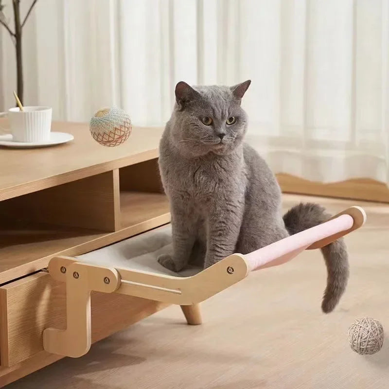 meuble hamac pour chat