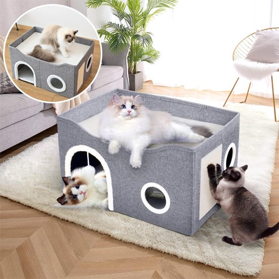 niche pour chat joueur