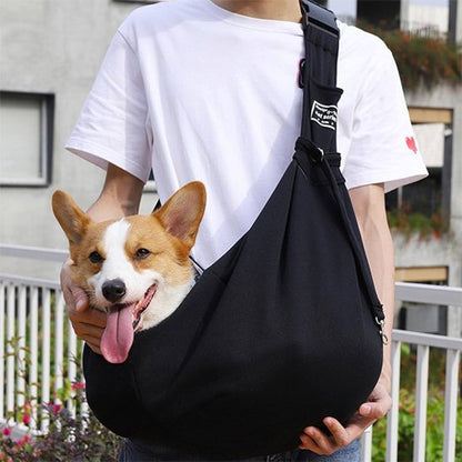 noir Sac de transport pour chien