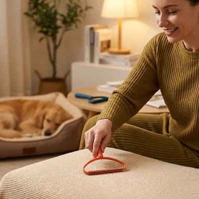 orange Brosse anti poil  Efficace