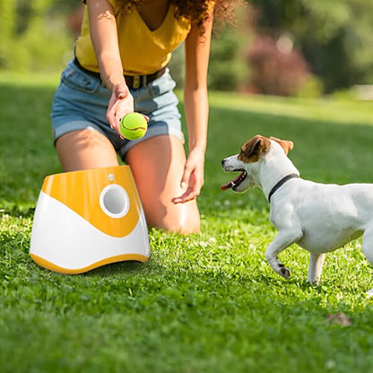 orange Lanceur de balle pour chien