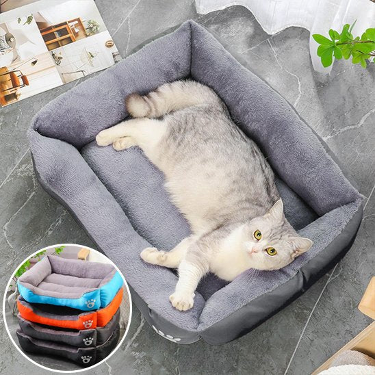 Panier Chat gris