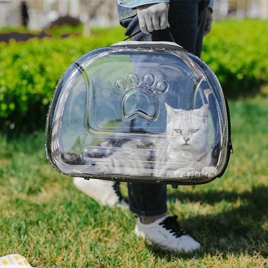 pelouse sac de transport pour chat