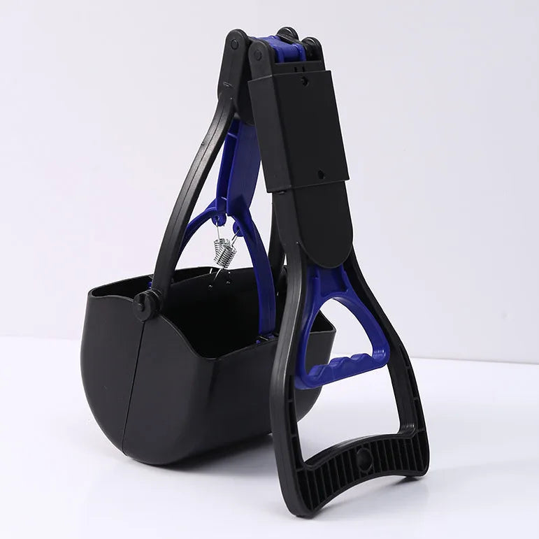 ramasse crotte chien bleu 45cm