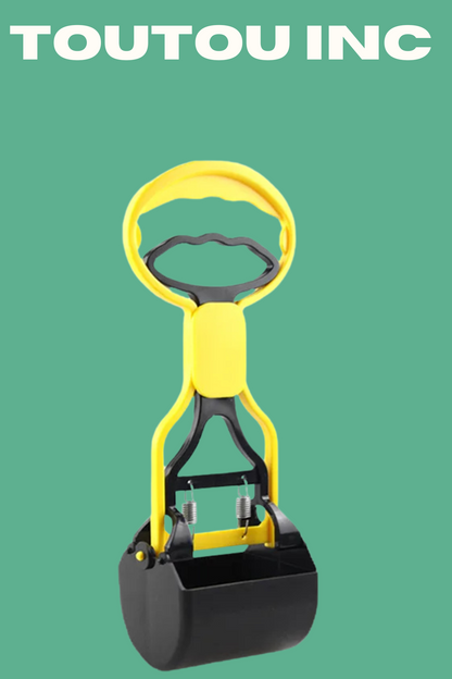 ramasse crotte chien jaune 28cm