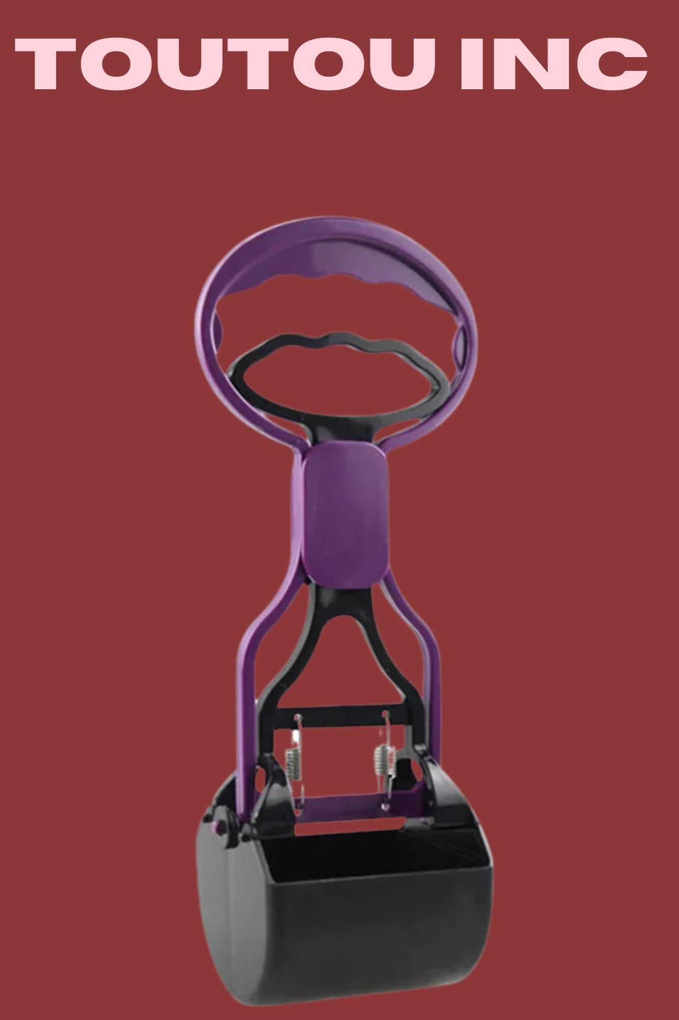 ramasse crotte chien mauve 28cm
